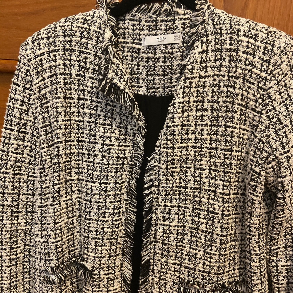 Mango Houndstooth Jacket - image 2